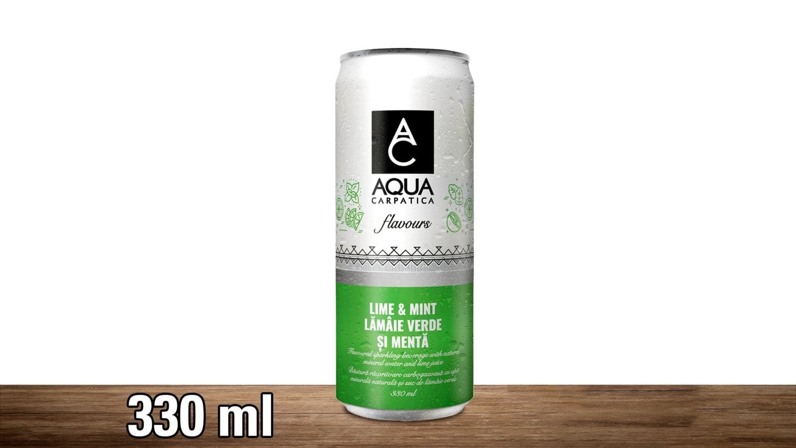 Aqua Carpatica Lime & Mentă